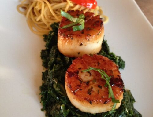 Pan-Seared Scallops
